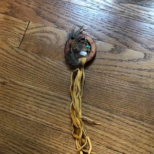 Gypsy’s Caravan Boho dream catcher earring